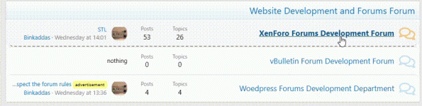 Code to show a line under the sections when the mouse hovers over them
