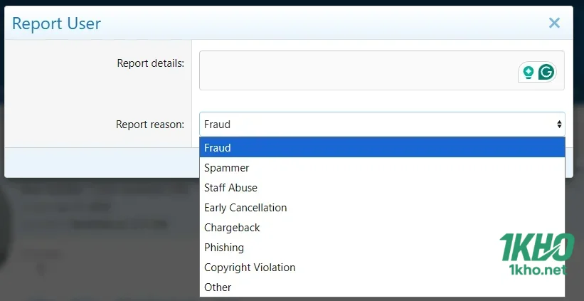 FraudClient - Report Spam